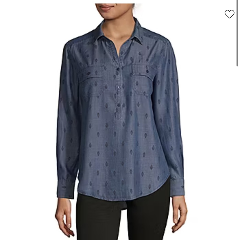 Liz Claiborne Lyocell Blouse